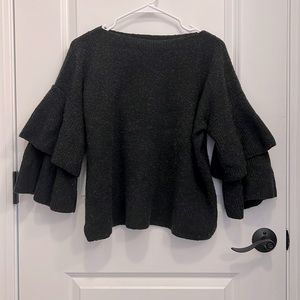 Madewell Tiered-Sleeve Sweater